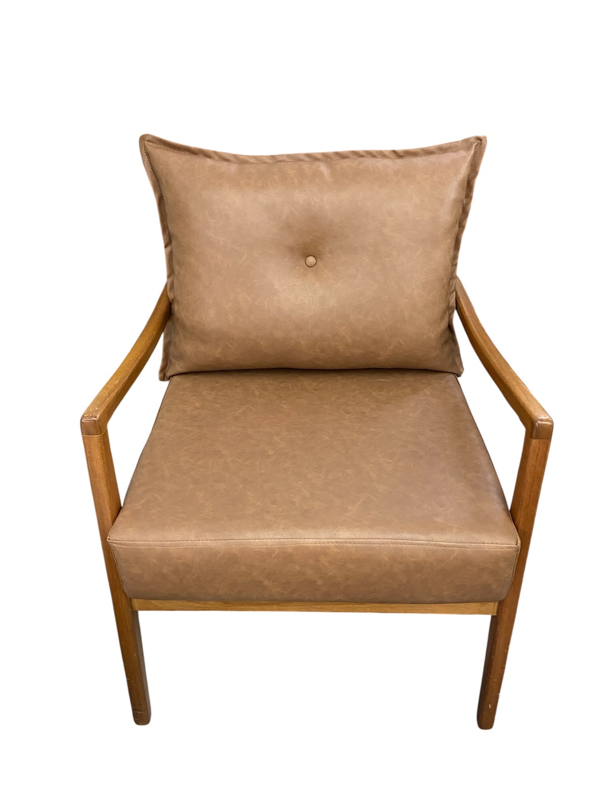 POLTRONA FLORENÇA - COURO SOFT MEL B201