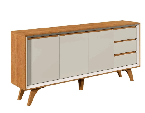 BUFFET VERTEX 3PTA 3 GAV 180CM NAT/OFF