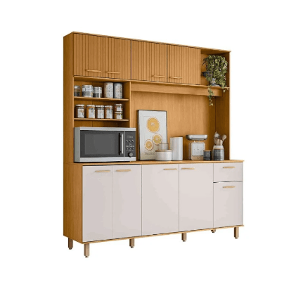 KIT COZINHA NÚRIA 1.80 FR RIP/OFF - BRANCO