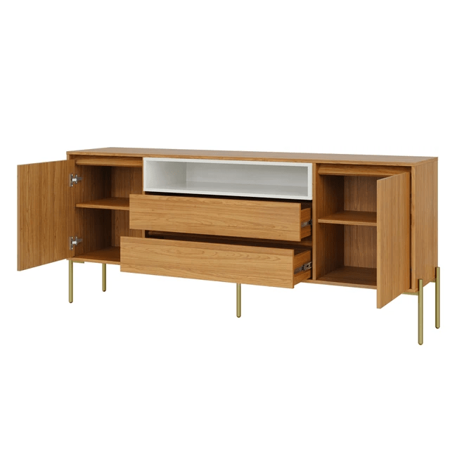 BALCÃO FLORENÇA FREIJÓ/OFF WHITE - TB403