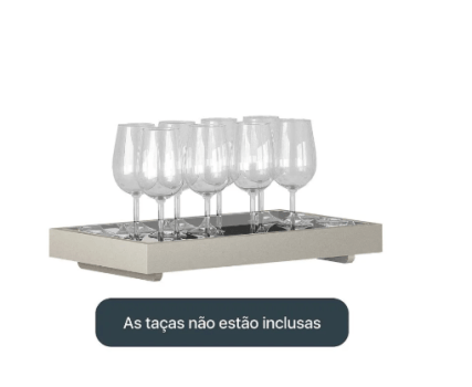 BANDEJA SIRIUS OFF/ESPELHO 