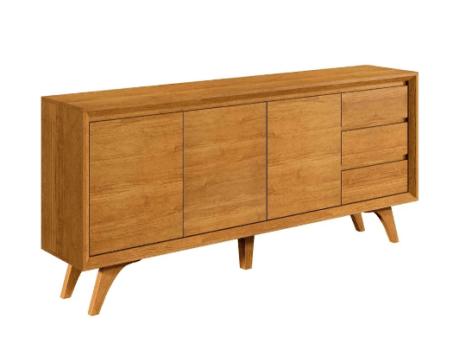 BUFFET VERTEX 3PTA 3 GAV 180CM NATURALE 