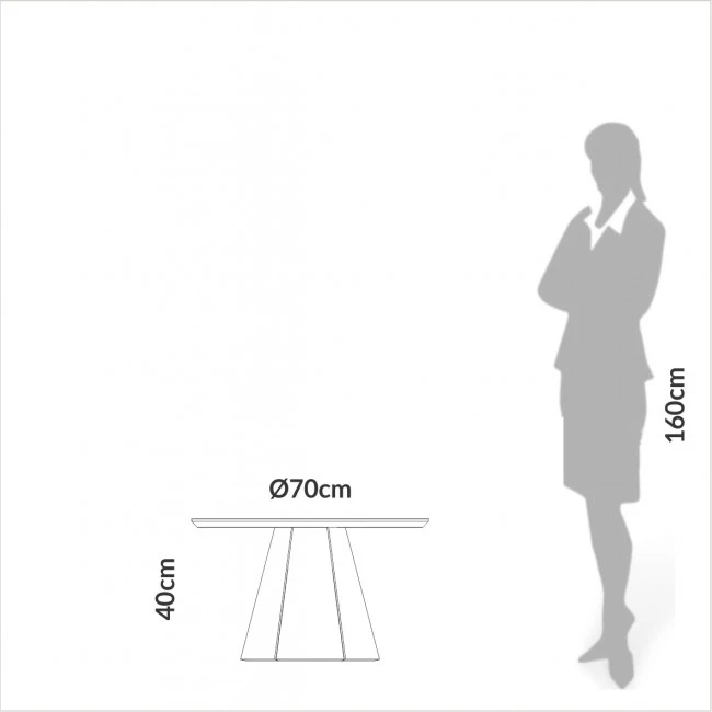 MESA DE CENTRO ATLAS HEXAGONAL OFF WHITE/FREIJÓ - TB605