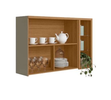 COZINHA ALLURE AÉREO 120 JEQUI/GRIS