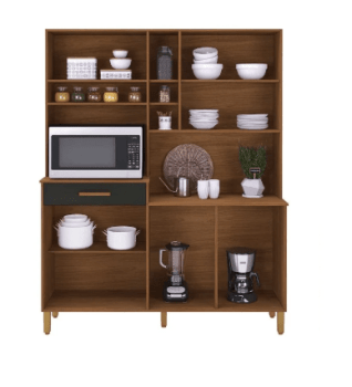 KIT COZINHA BRAGA 1.60 7PTS 1GAV FREIJO