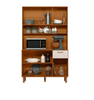 KIT COZINHA NEW LIVIA 1.10 FR RIP/OFF BRANCO