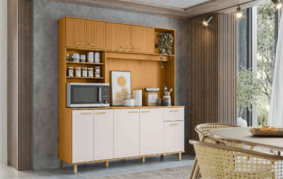 KIT COZINHA NÚRIA 1.80 FR RIP/OFF - BRANCO