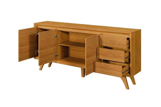 BUFFET VERTEX 3PTA 3 GAV 180CM NATURALE -