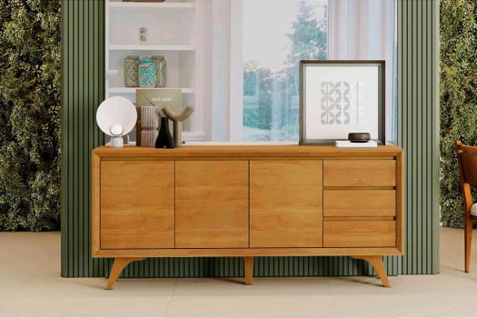 BUFFET VERTEX 3PTA 3 GAV 180CM NATURALE -