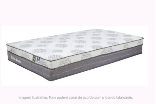 COLCHÃO REALCE MOLA ENS *88X30 PRETO - ORTHOPRIME COLCHÃO REALCE MOLA ENS *88X30 PRETO - ORTHOPRIME