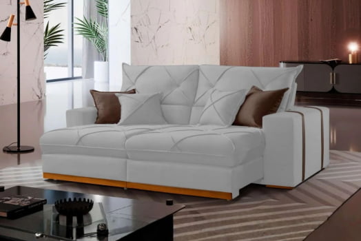 Compartilhar SOFA RETR GRAN BELLO 250 LIN CINZA/GELO 31 - IMPERIO