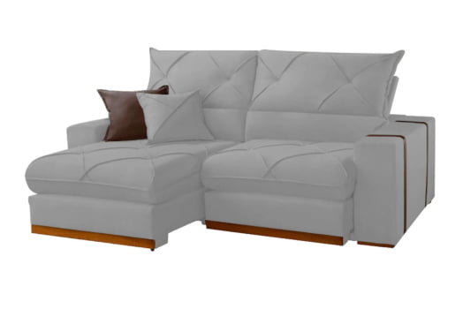 Compartilhar SOFA RETR GRAN BELLO 250 LIN CINZA/GELO 31 - IMPERIO