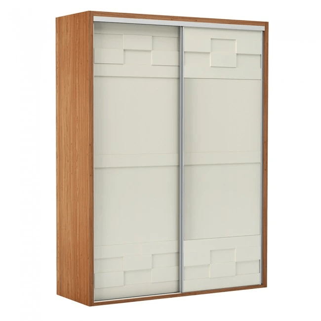 GUARDA ROUPAS SAFIRA - FREIJÓ/OFF WHITE - TW301