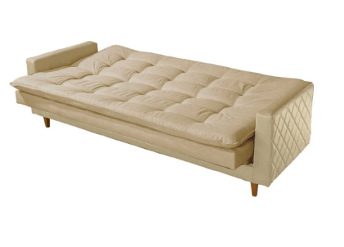 SOFÁ CAMA SF.5820 VIENA COM 1,25M - LINHO BEGE 306 SOFÁ CAMA SF.5820 VIENA COM 1,25M - LINHO BEGE 306