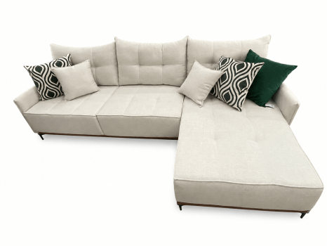 SOFÁ COM CHAISE HAVANNA COM 2,90M - LINHO CRU 626 SOFÁ COM CHAISE HAVANNA COM 2,90M - LINHO CRU 626
