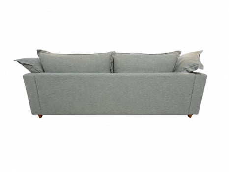 SOFÁ FIXO AREZZO RETO COM 2,40M - SUEDE VERDE A429 