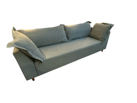 SOFÁ FIXO AREZZO RETO COM 2,40M - SUEDE VERDE A429 SOFÁ FIXO AREZZO RETO COM 2,40M - SUEDE VERDE A429